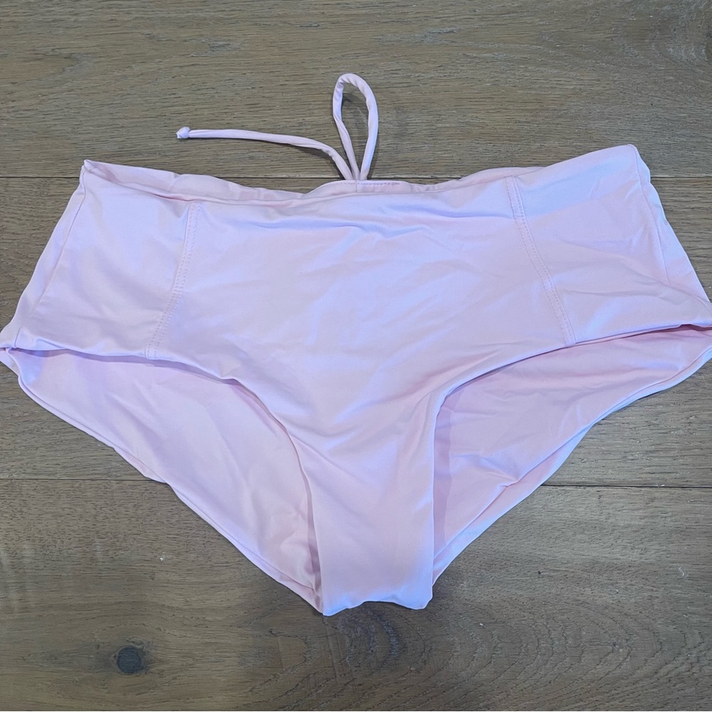 Pink Frankie’s Bikini Lisa Tie Back Bottoms